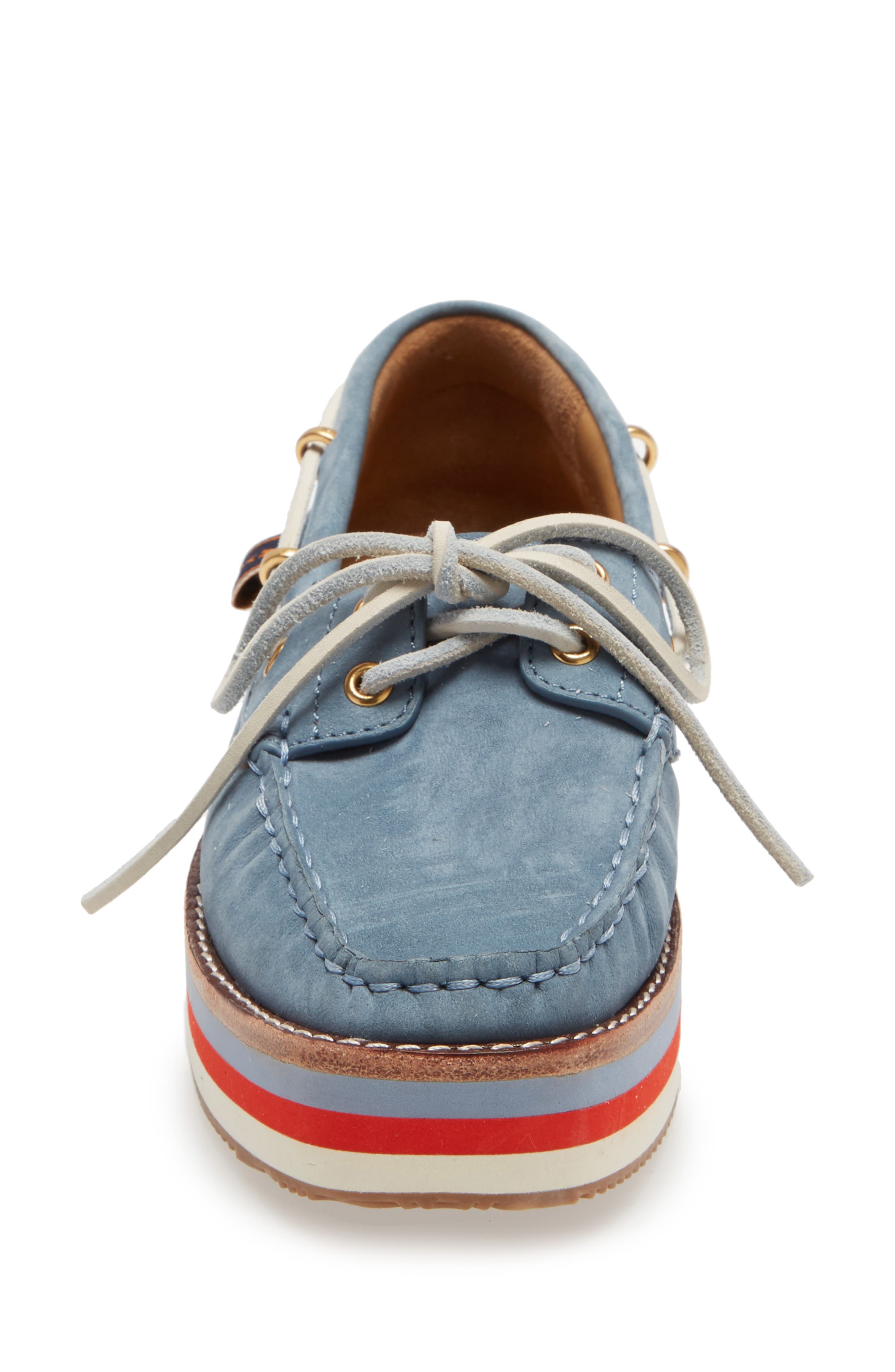 Tory Burch Joey Platform Boat Shoe, Alternate, color, 