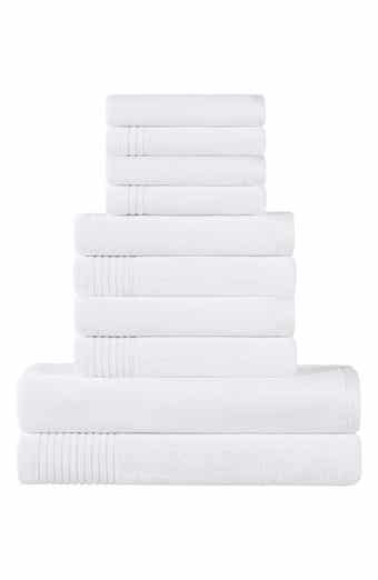 Superior Marble 10-Piece Quick-Drying Cotton Towel Set