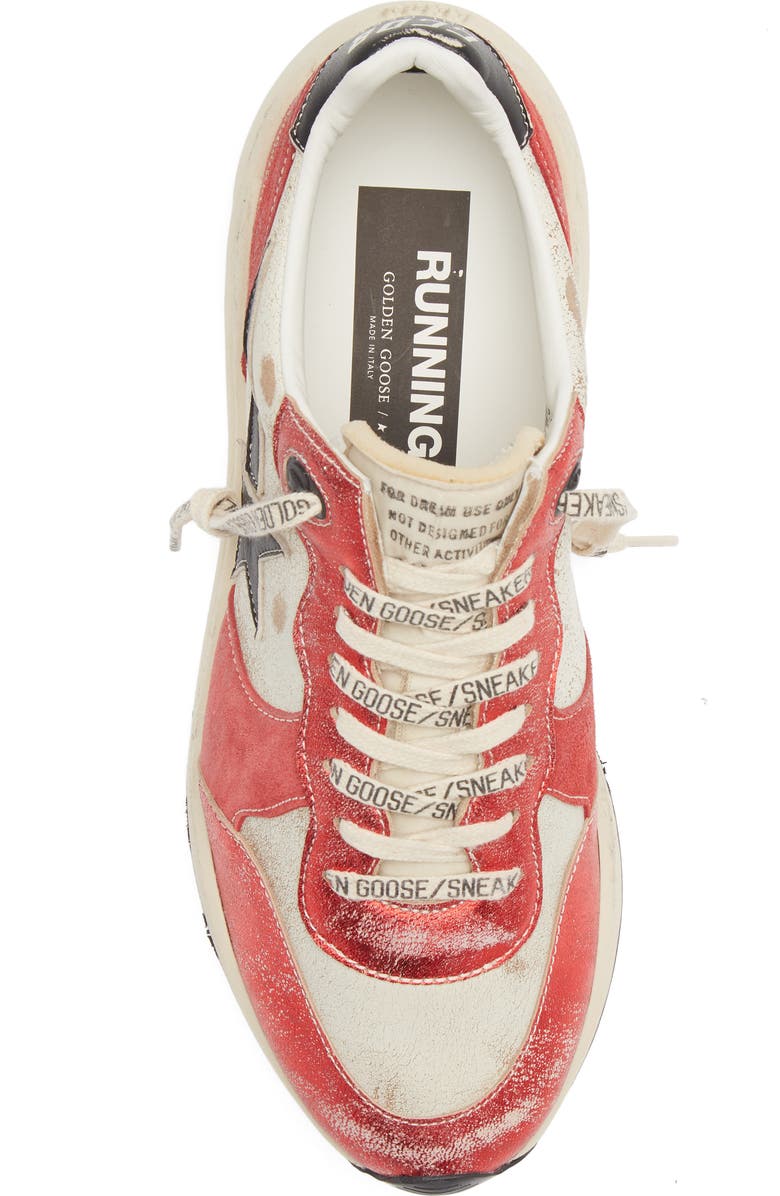 Golden Goose Running Sole Suede Sneaker, Alternate, color,