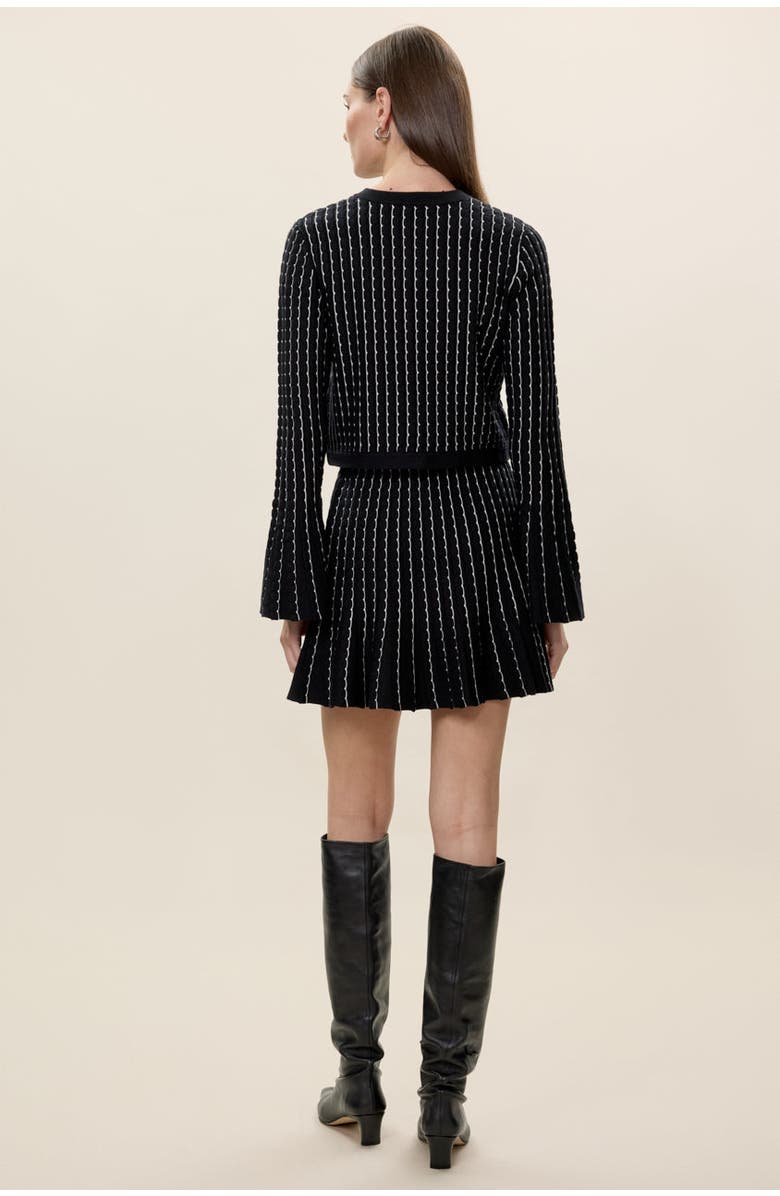 Rebecca Taylor Dorothy Cardigan, Alternate, color, Black