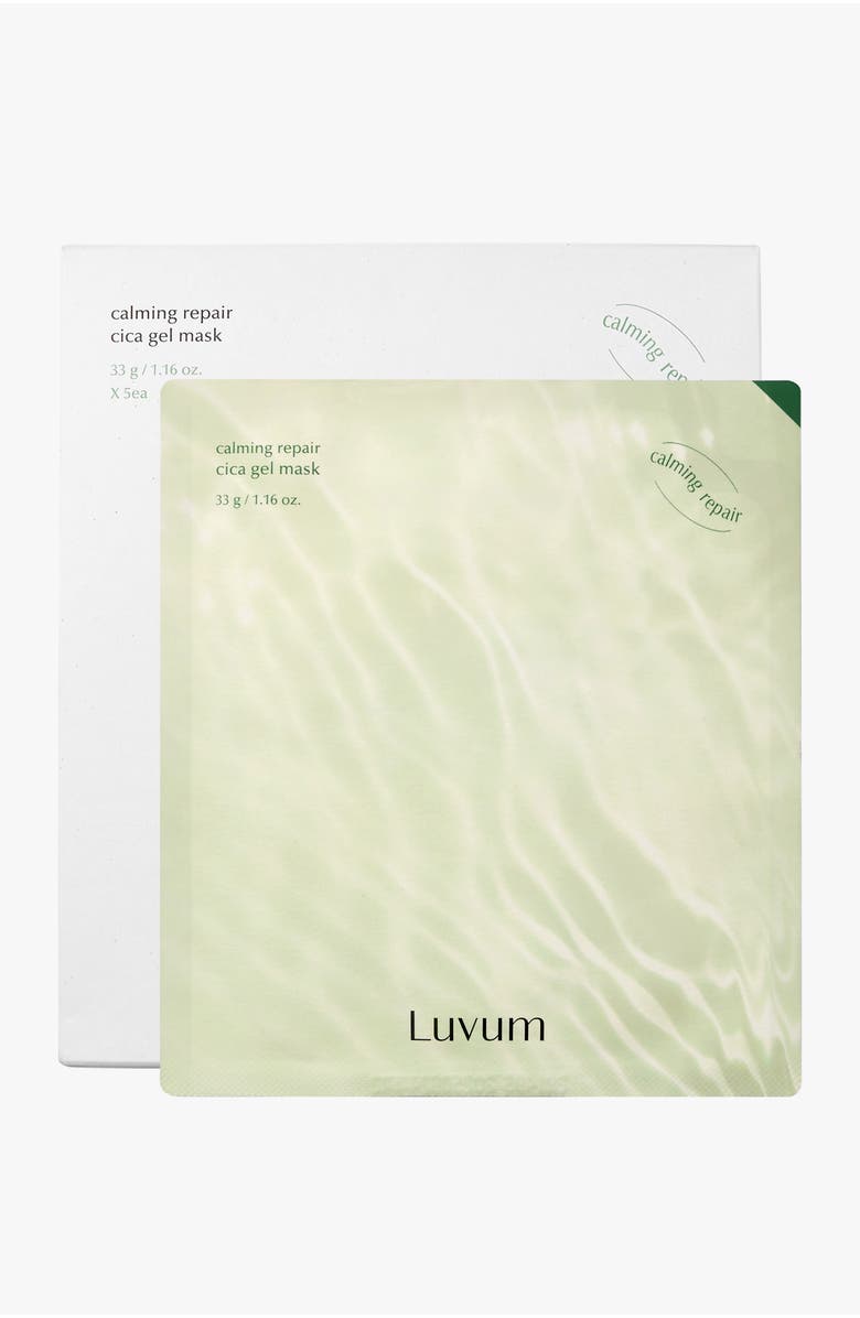 Luvum Calming Repair Cica Gel Mask, Main, color, NO COLOR
