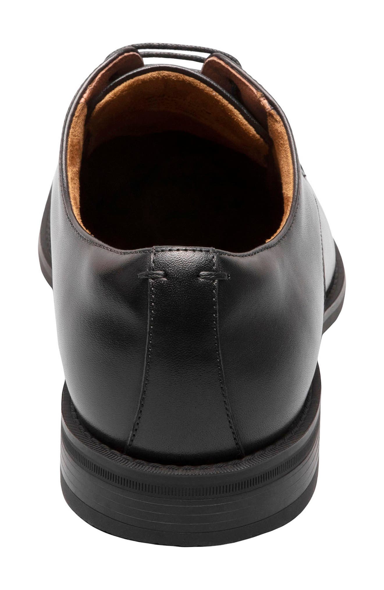 Florsheim Santucci Cap Toe Derby, Alternate, color, Black