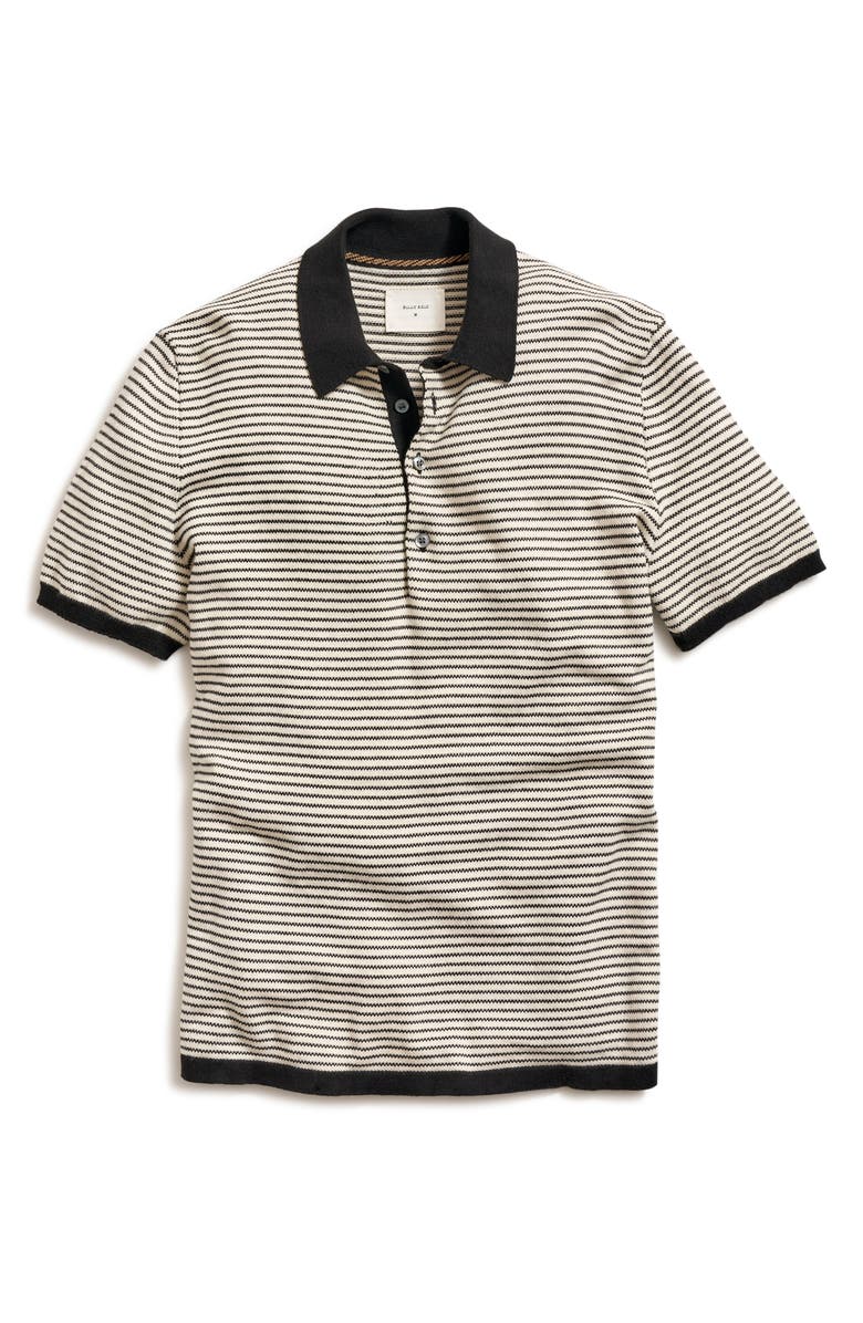Billy Reid Stripe Polo Sweater, Main, color,
