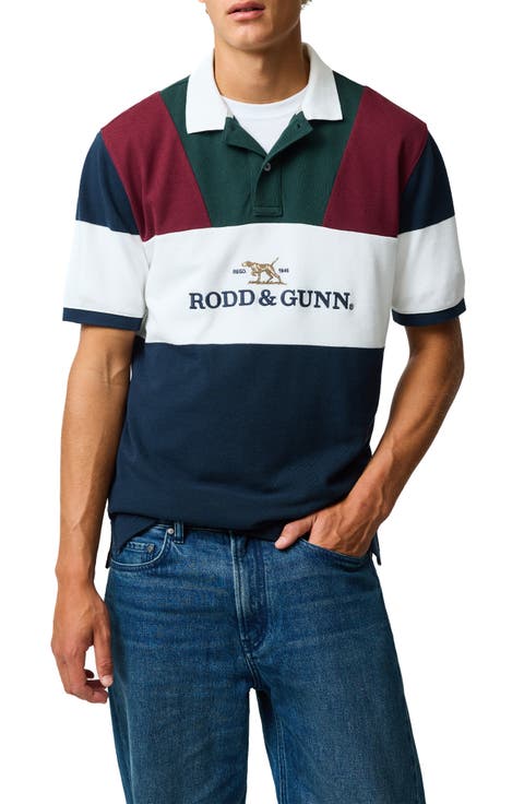 Heathridge Original Fit Colorblock Cotton Piqué Polo