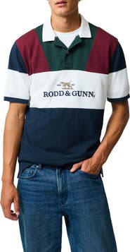 Rodd & Gunn Heathridge Original Fit Colorblock Cotton Piqué Polo