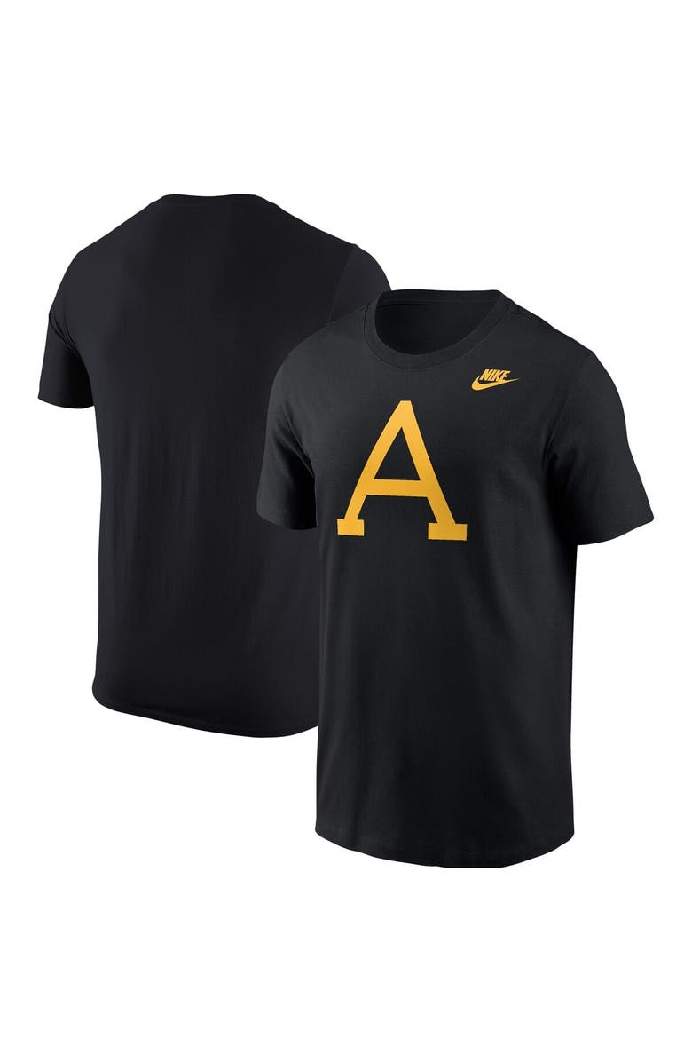 Nike Men's Nike Black Army Black Knights A Logo West Point Classic Collection T-Shirt, Main, color, Black