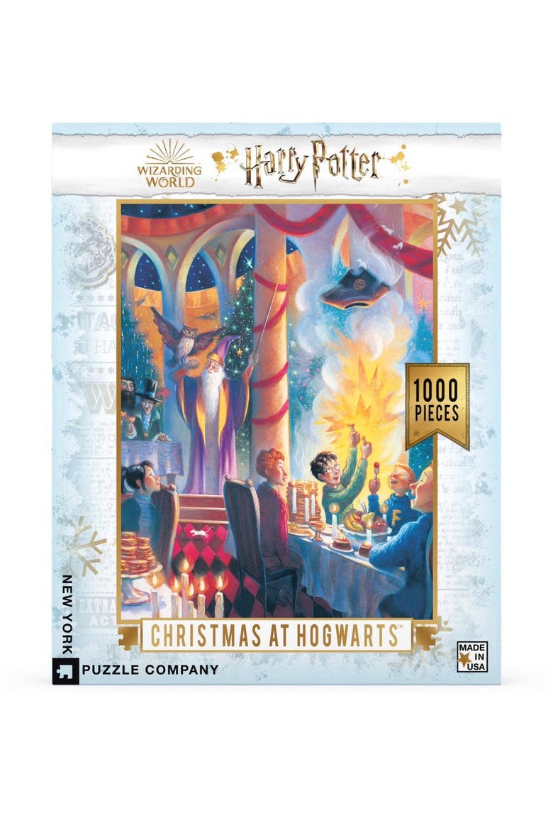 Christmas at Hogwarts 1000 Piece Puzzle, Main, color, No Color