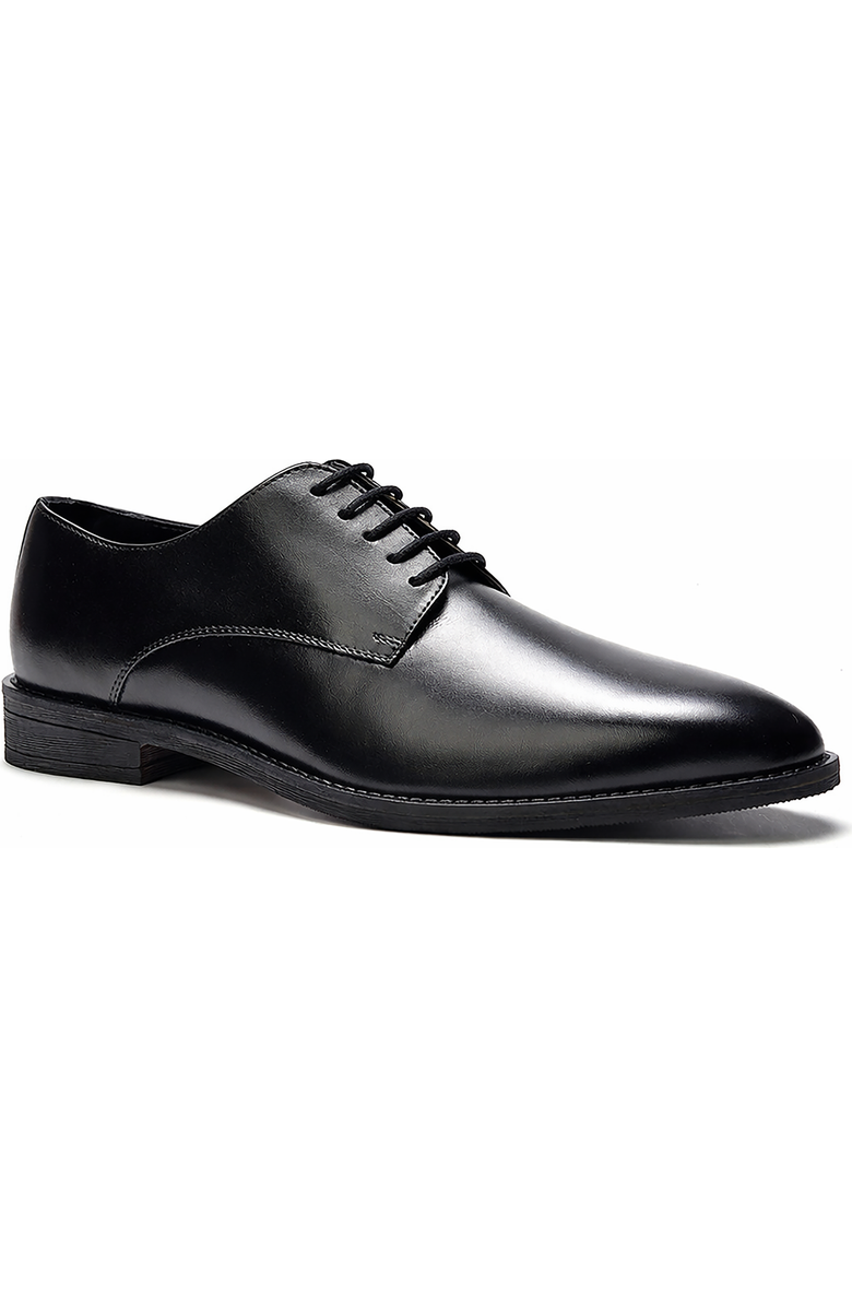 A. Veer Rowan Derby, Main, color, Black Leather
