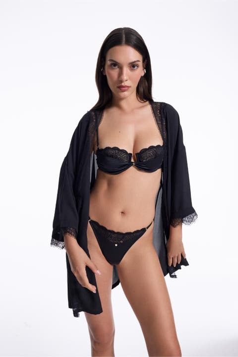 Caroline Chiffon Robe