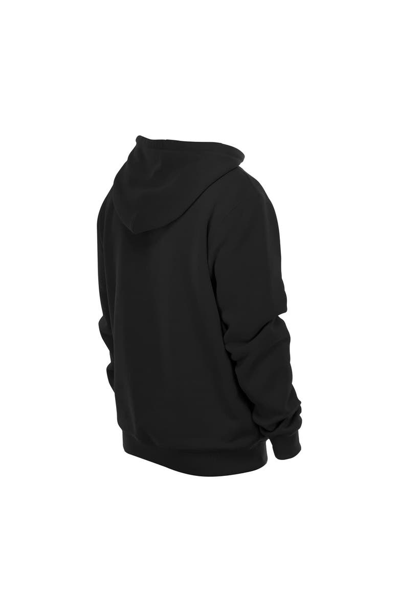 New Era Men's New Era Black Los Angeles Lakers 2024/25 City Edition Chenille Heavyweight Pullover Hoodie, Alternate, color,