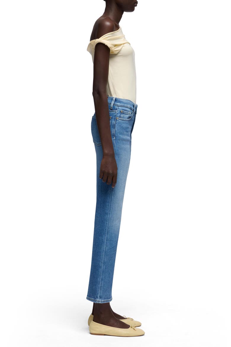 Crop Bootcut Jeans, Alternate, color, COASTLINE