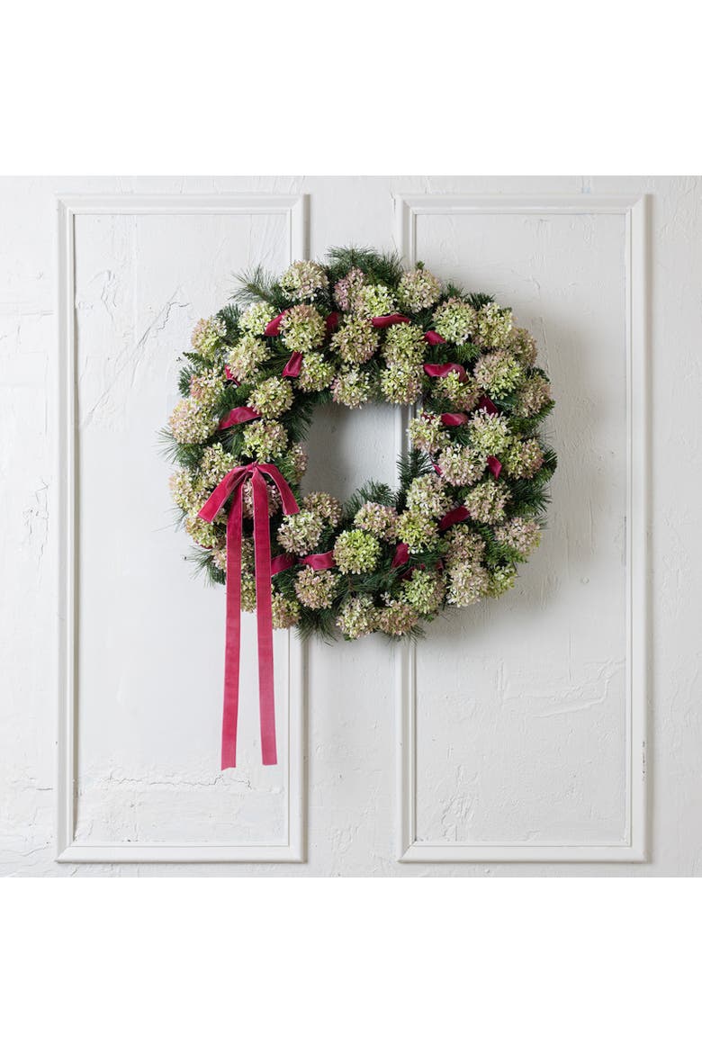 Belle Year Round Wreath, Main, color, Green