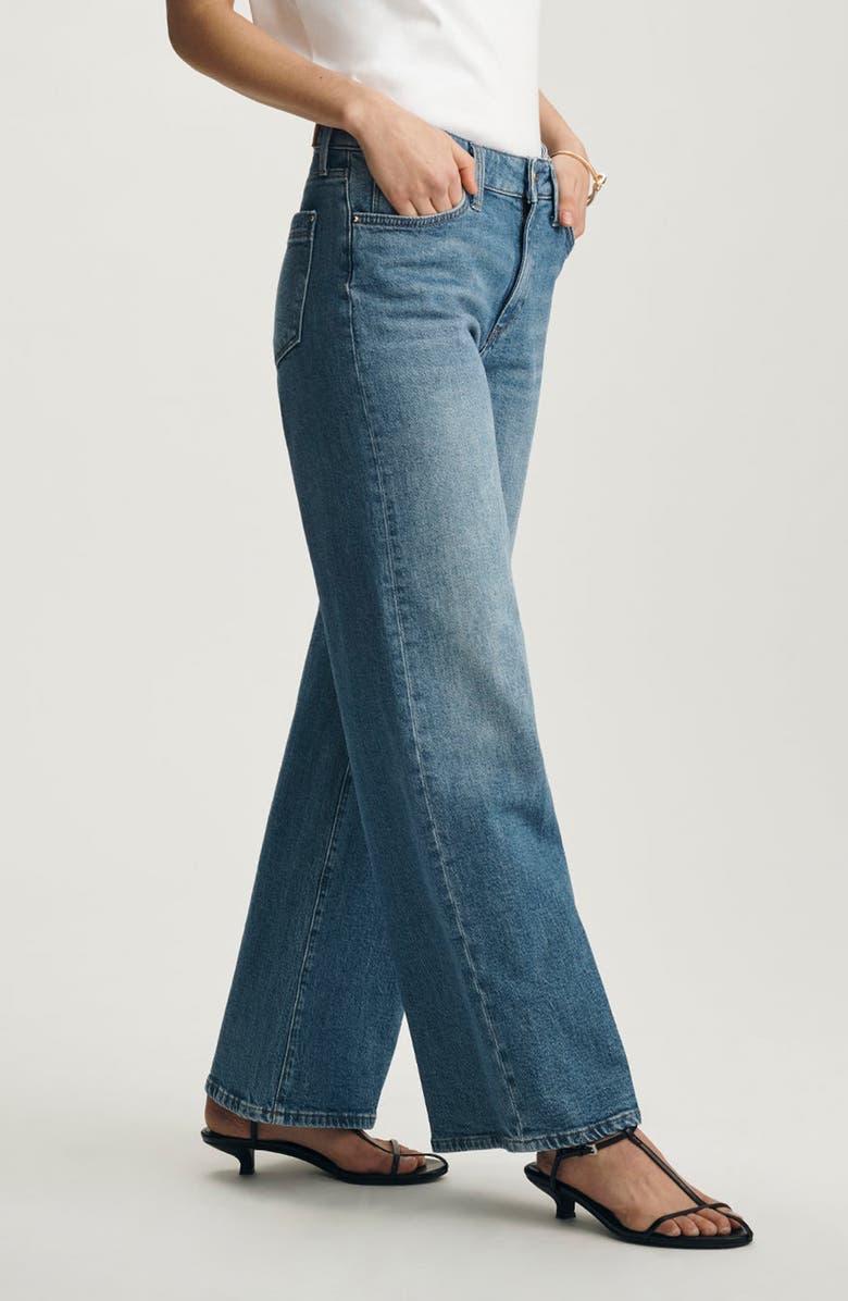 Mavi Jeans Paloma Mid Rise Wide Leg Jeans, Alternate, color,