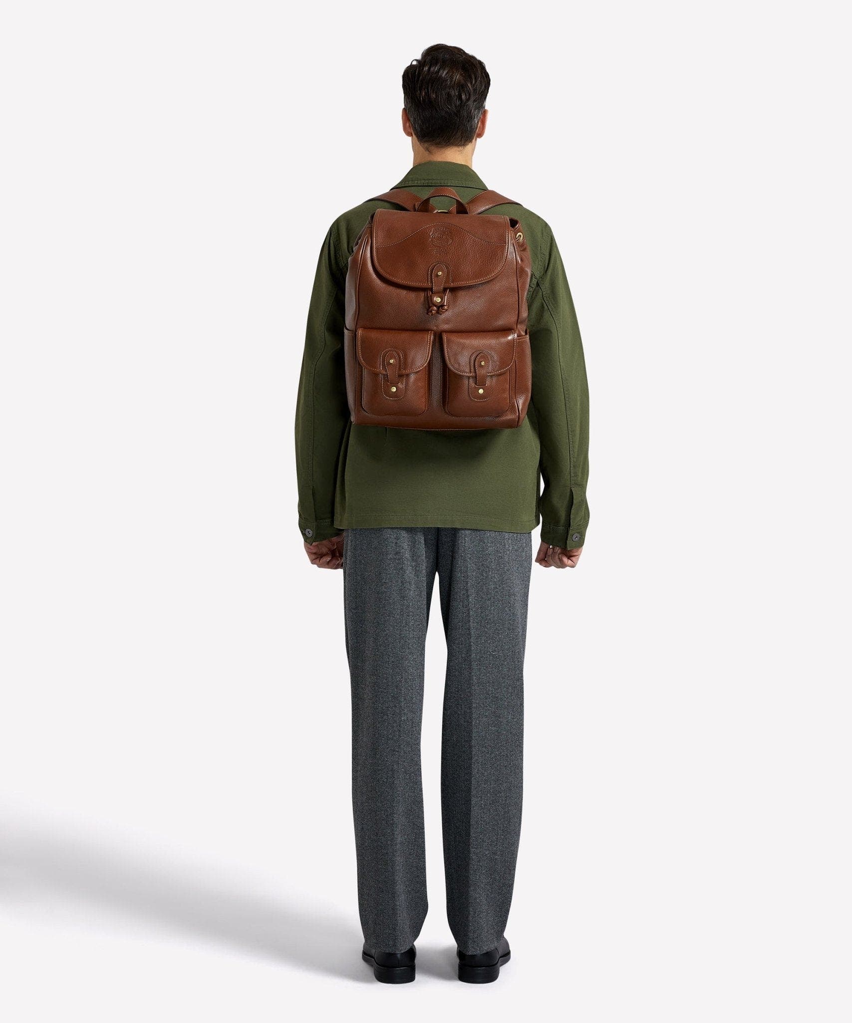 Ghurka Blazer No. 278, Alternate, color, Vintage Chestnut Leather