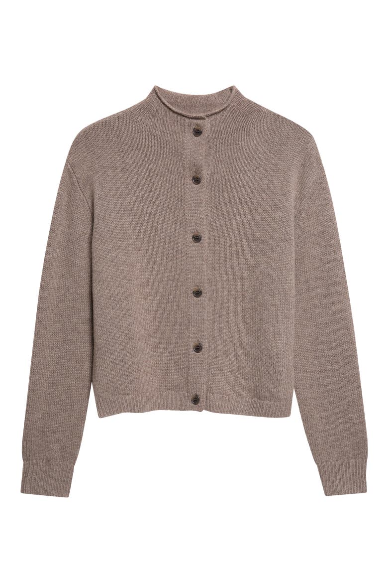 Zirelle Cashmere Cardigan, Alternate, color, TRUFFLE