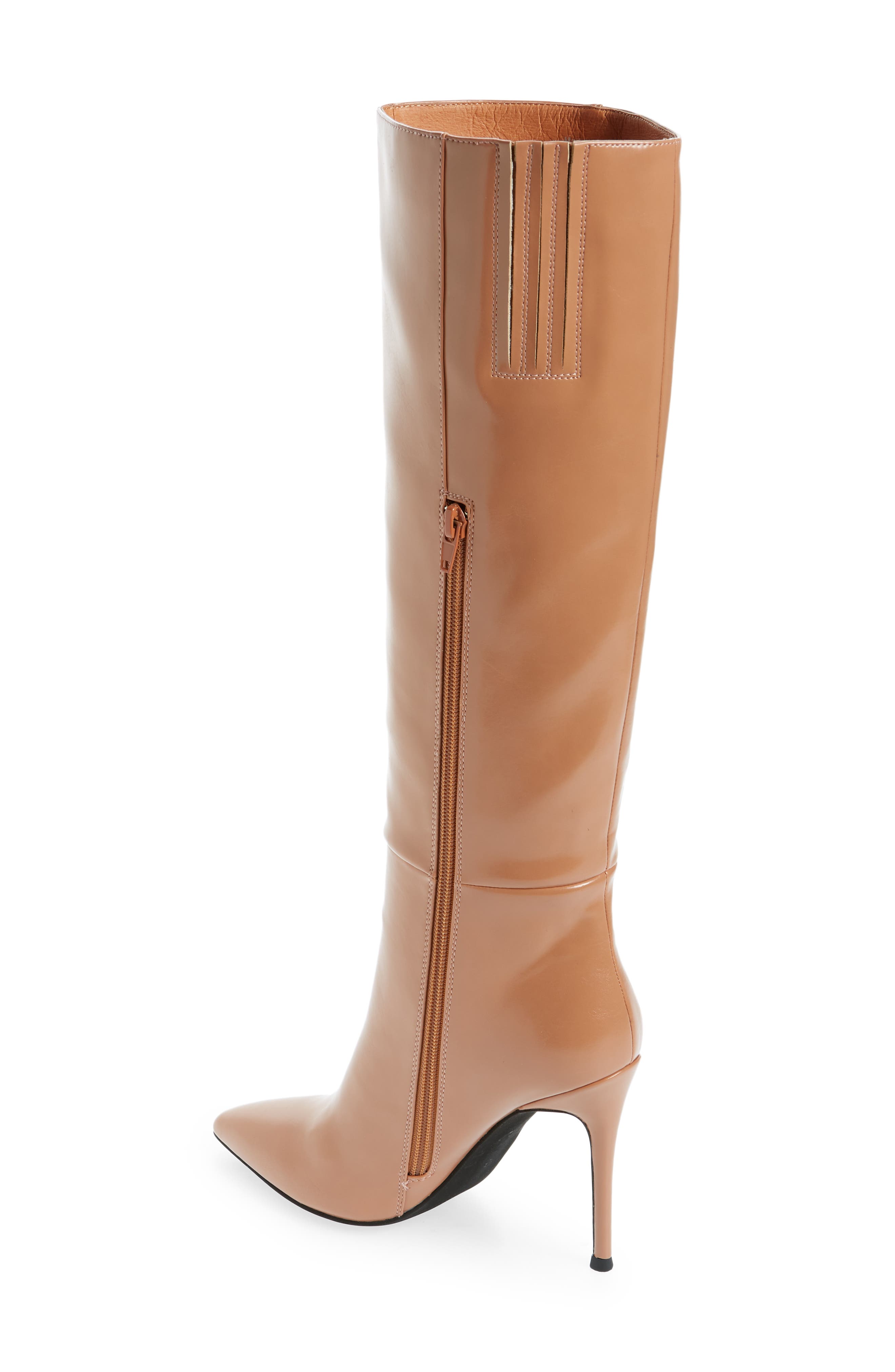 Arsen Knee High Stiletto Boot, Alternate, color, LIGHT TAN