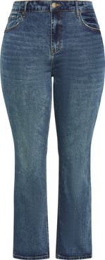 City Chic Amira Straight Leg Jeans