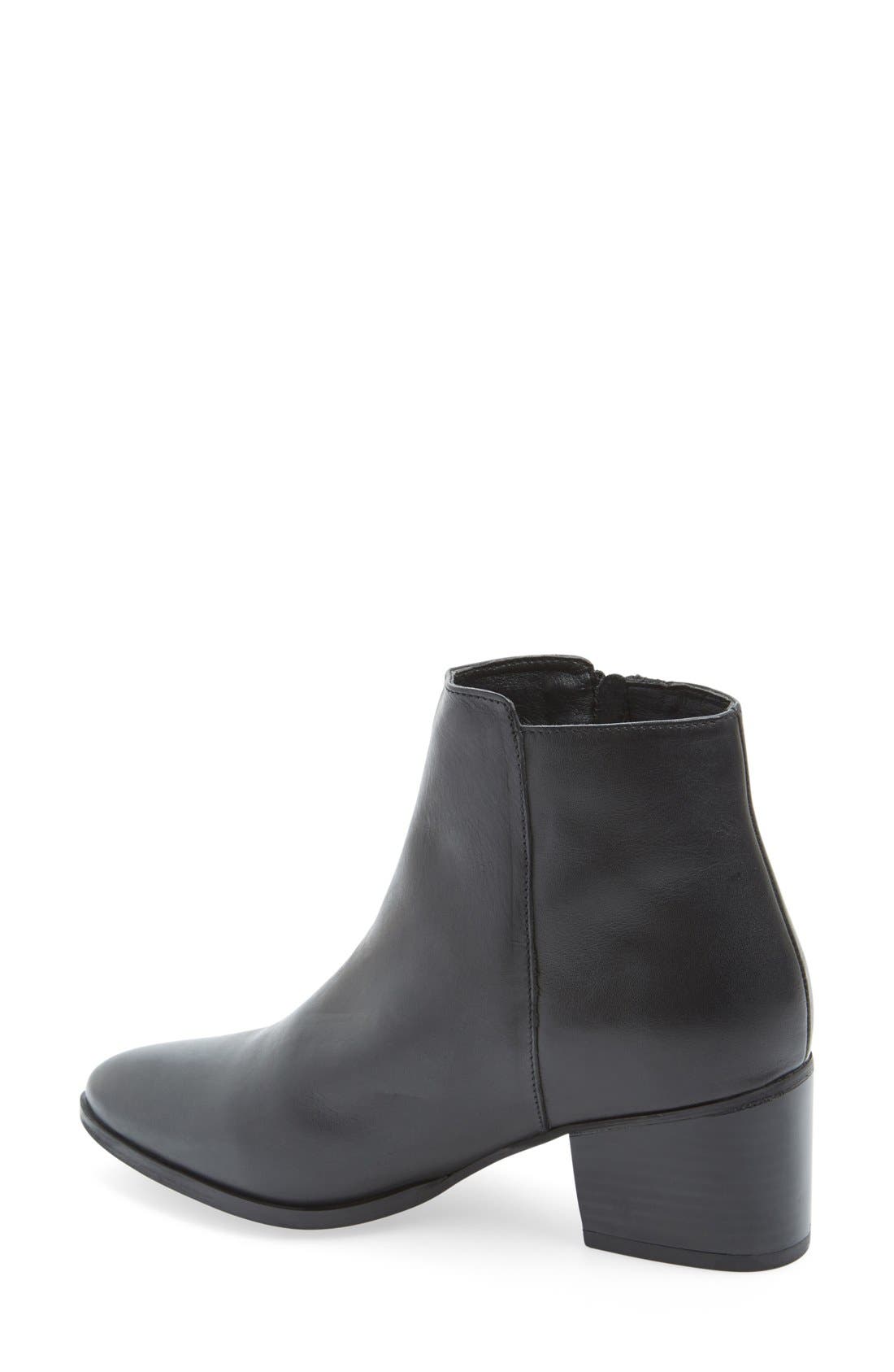 Topshop 'Bardot' Side Zip Boot, Alternate, color, 