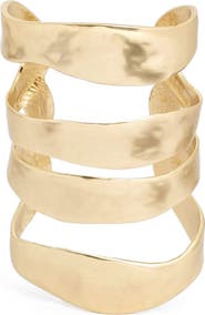 Karine Sultan Four Row Cuff