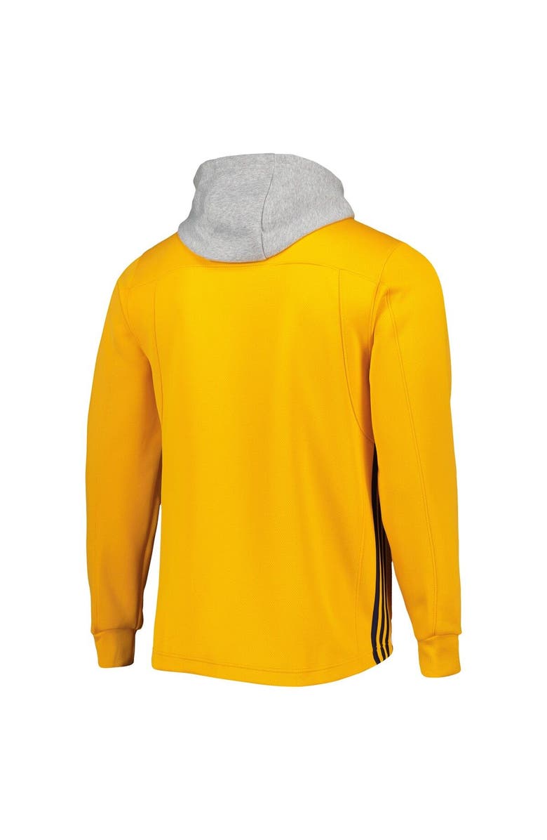adidas Men's adidas Gold Nashville Predators Skate Lace Primeblue Team Pullover Hoodie, Alternate, color, 