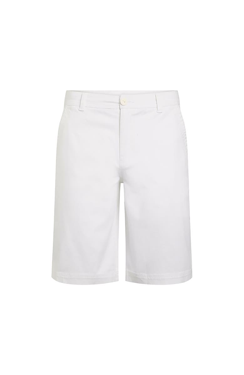 Weird Fish Rayburn Flat Front Shorts, Alternate, color, White