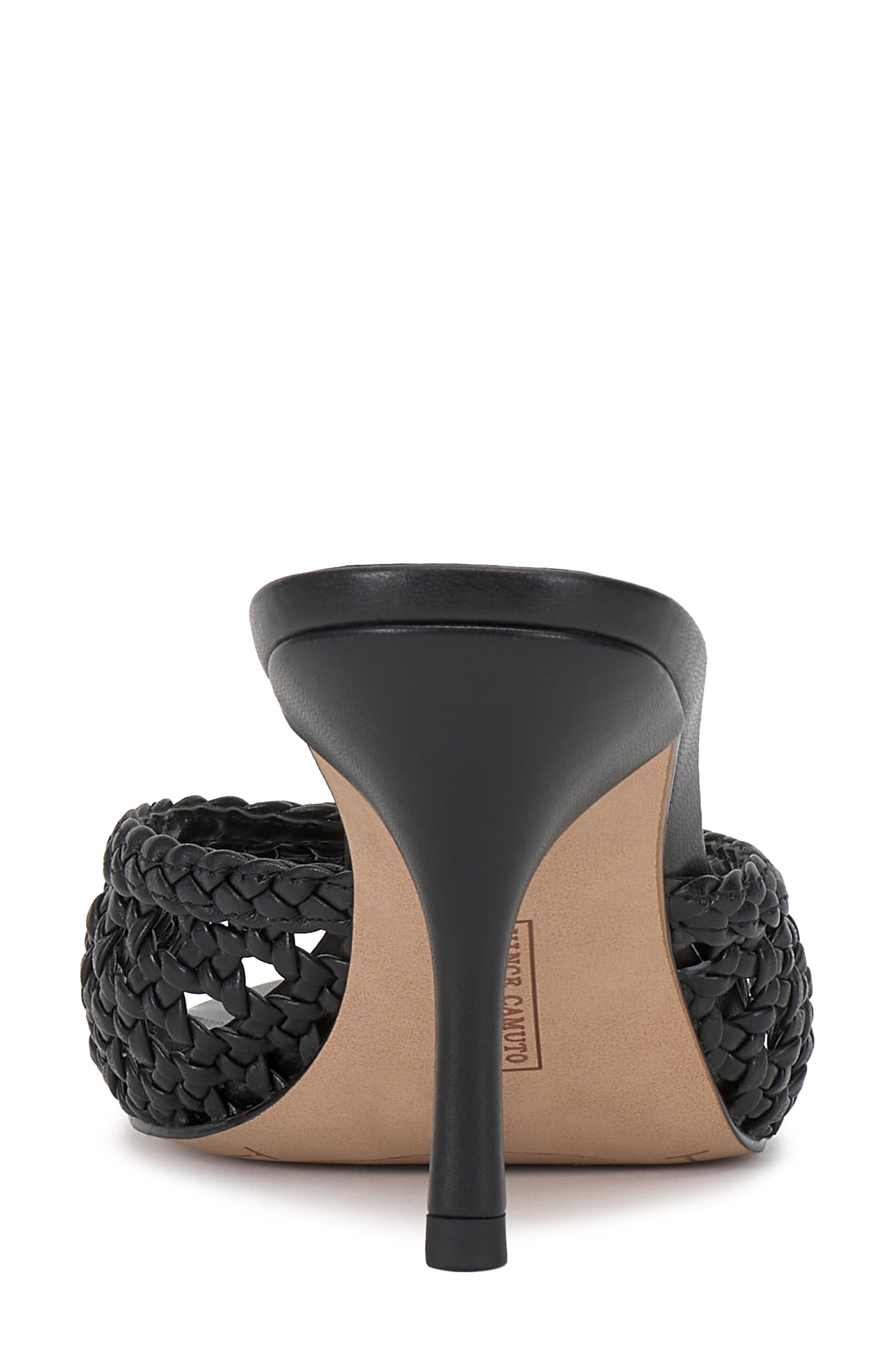 Vince Camuto Prilany Mule Sandal, Alternate, color, Black Super Soft