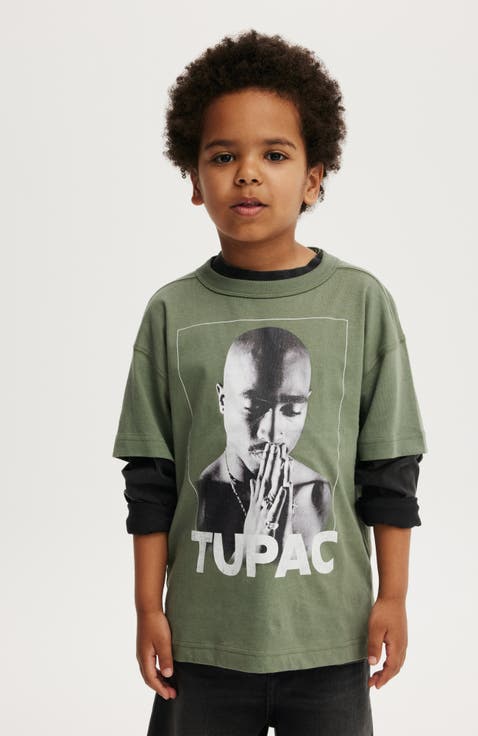 Kid's Licensed Drop Shoulder Short Sleeve Tee