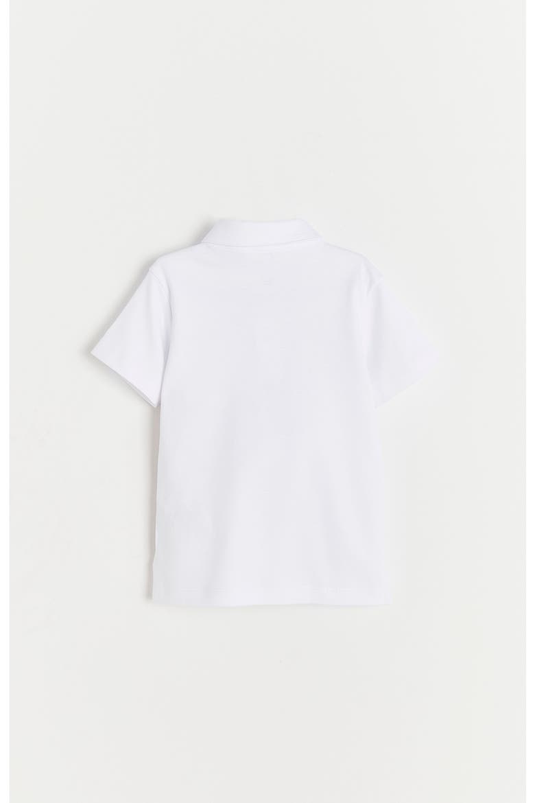 College Polo Shirt for Infant, Alternate, color, White
