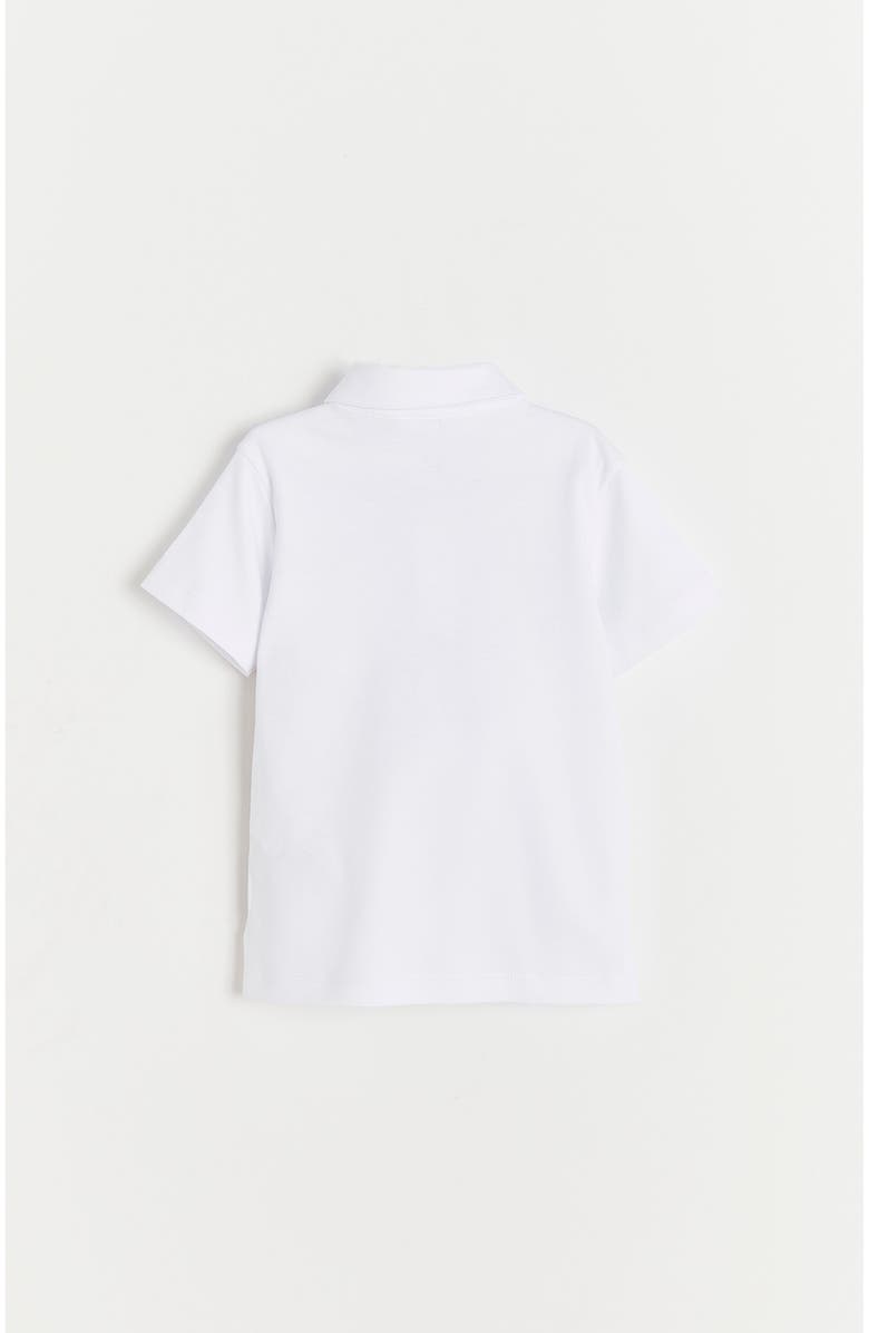 Babycottons College Polo Shirt for Little Kid, Alternate, color, White