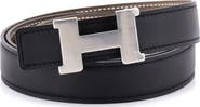 Pre-Owned Hermes Constance Reversible Belt Leather Thin