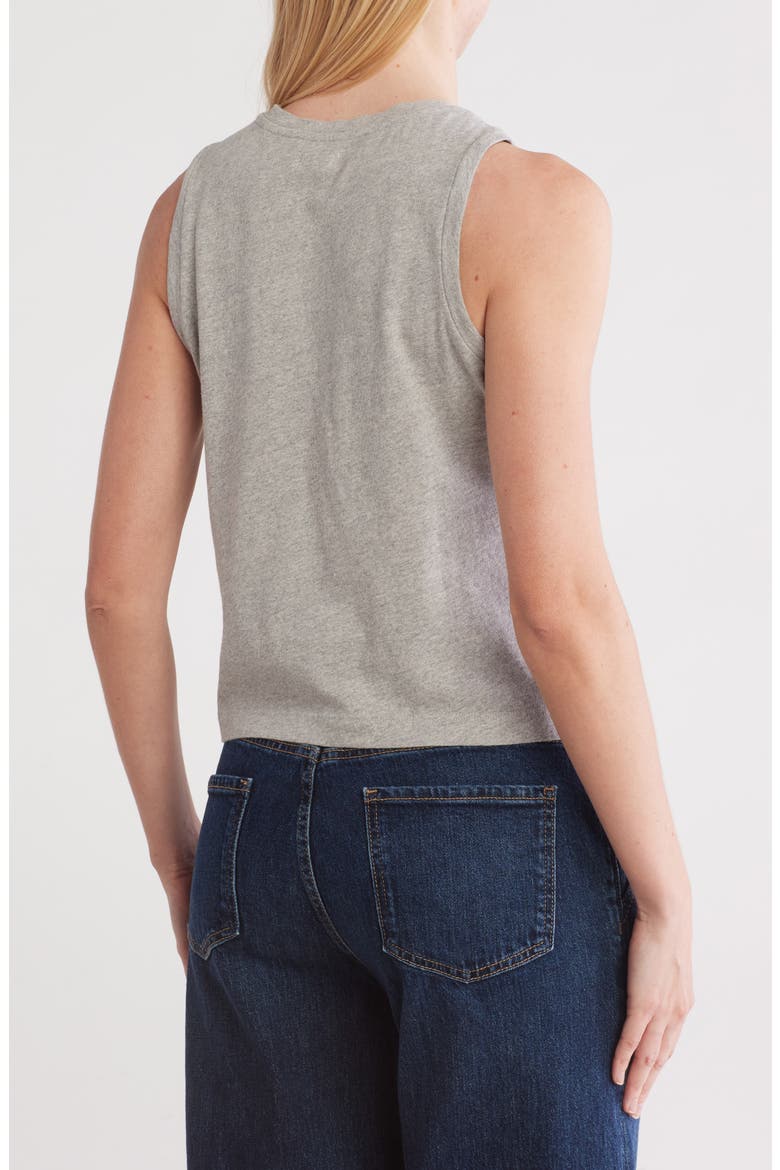 Mikaela Crop Tank, Alternate, color, HEATHER GREY