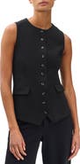rag & bone Irina Ponte Longline Vest