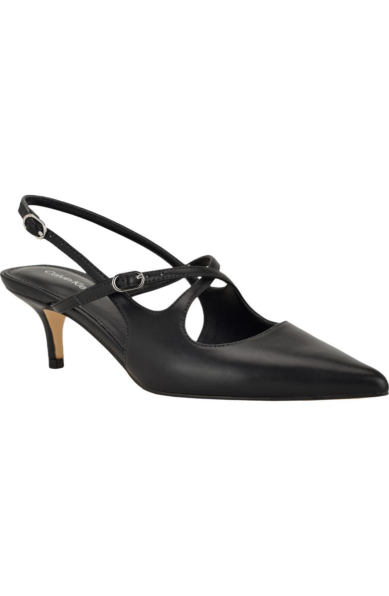 Calvin Klein Vierra 2 Slingback Pump, Main, color, Black