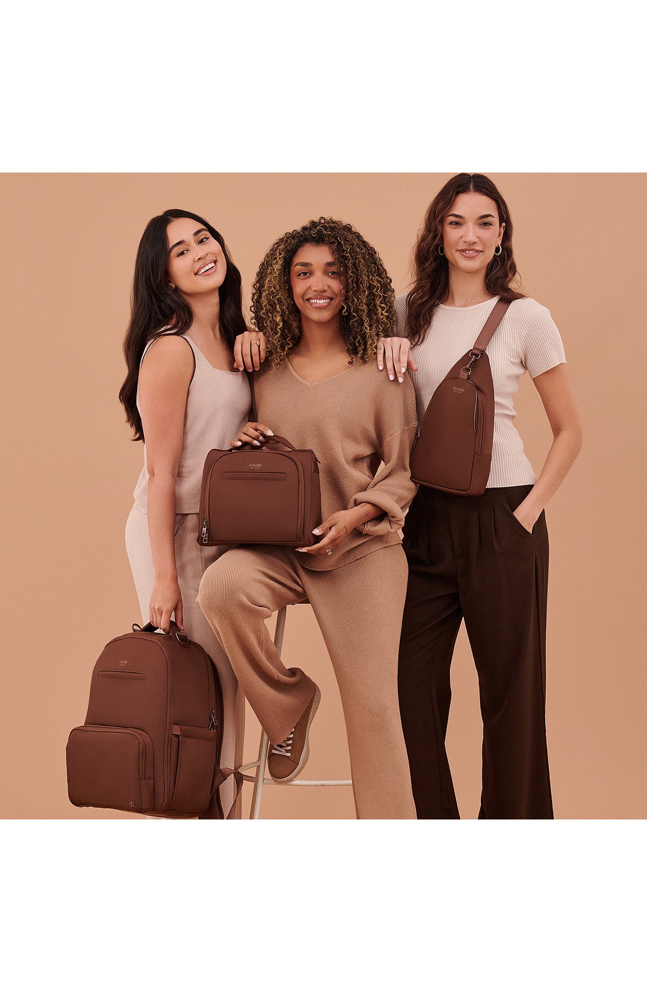 JuJuBe Crossbody Sling Bag, Alternate, color, Espresso