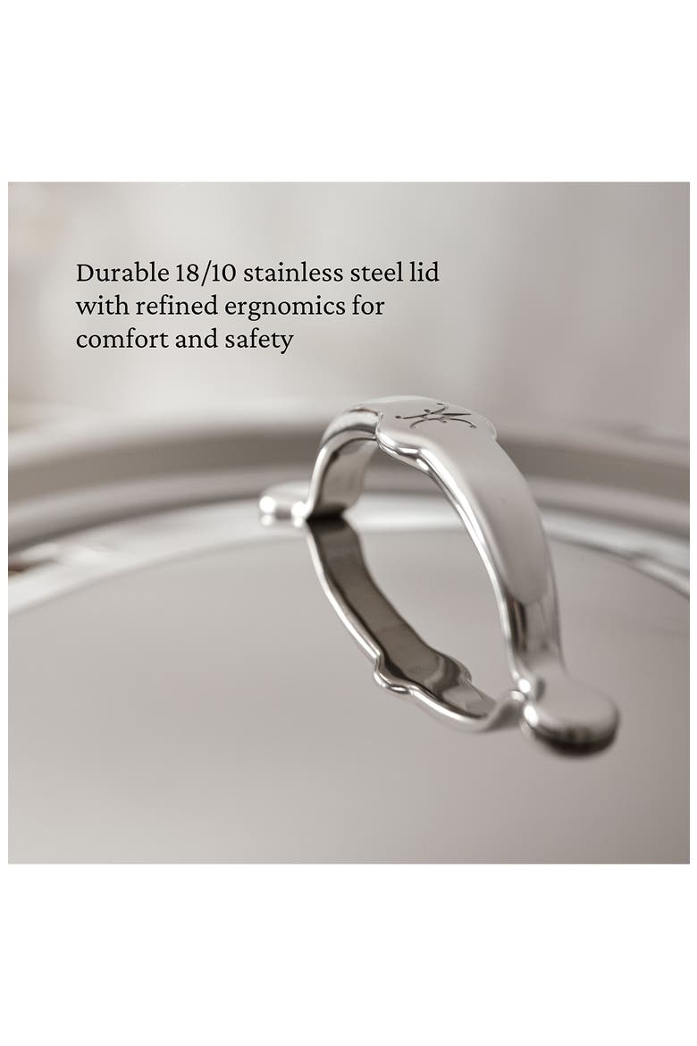 ProBond® Luxe Professional Clad Stainless Steel 3-Quart Soup Pot & Steamer Set, Alternate, color, NO COLOR