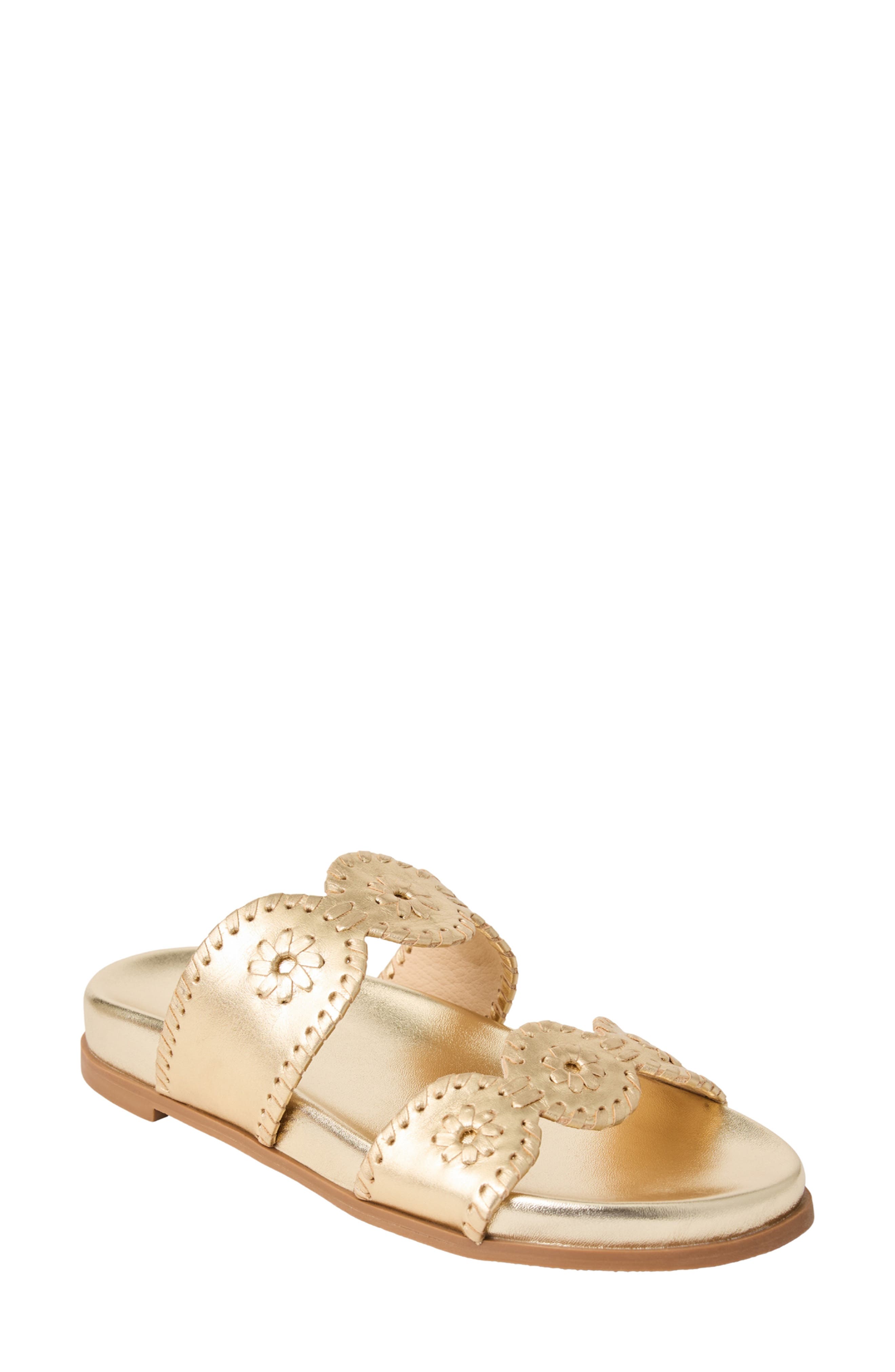 Jack Rogers Lauren Sport Sandal, Main, color, Platinum