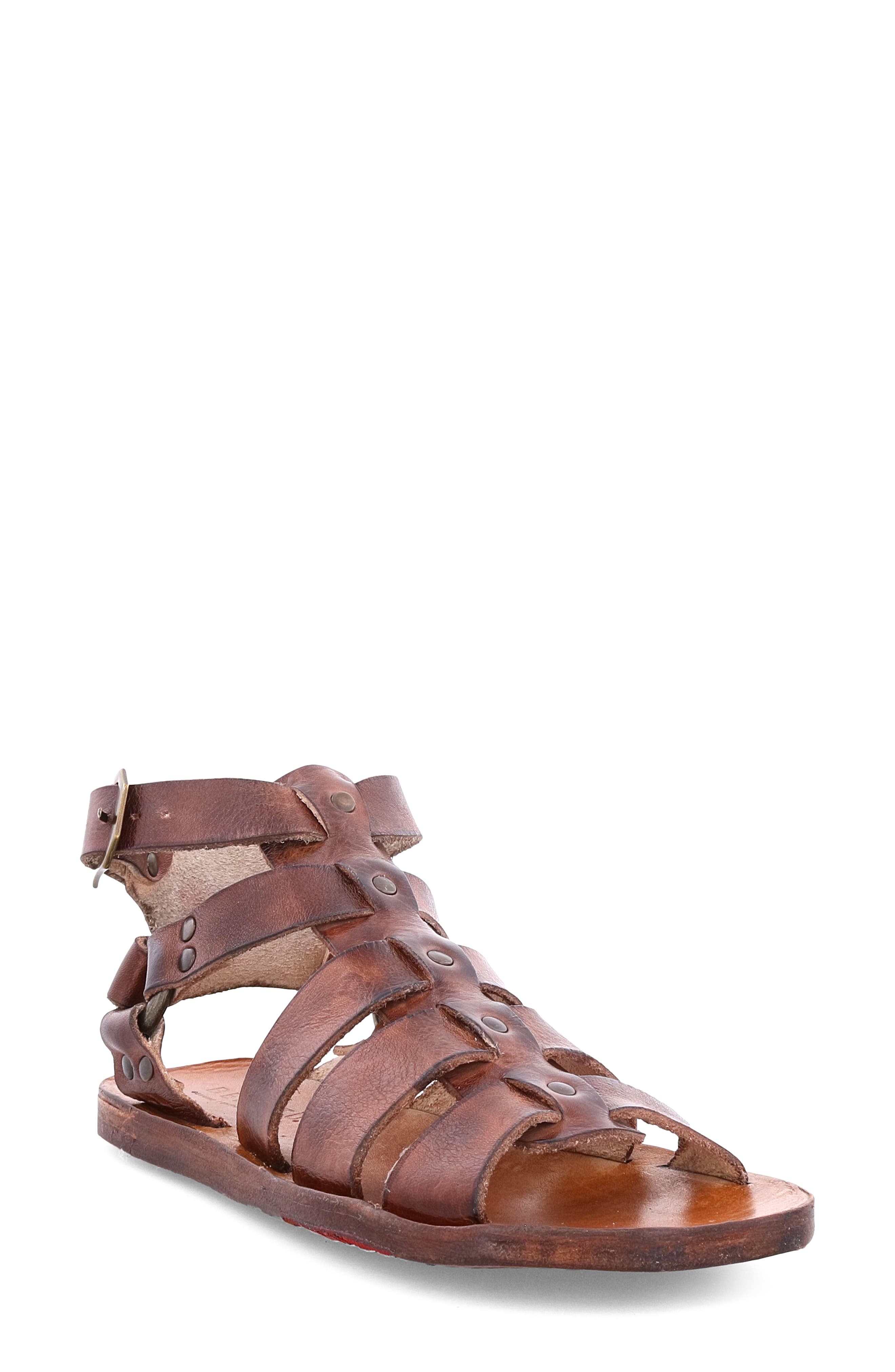 Hera Sandal, Main, color, ALMOND RUSTIC
