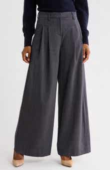 Didi Wide Leg Virgin Wool Pants
