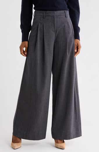Didi Wide Leg Virgin Wool Pants