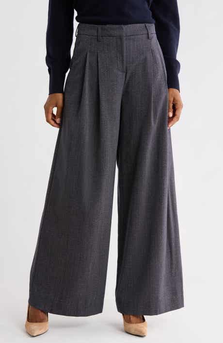 Didi Wide Leg Virgin Wool Pants