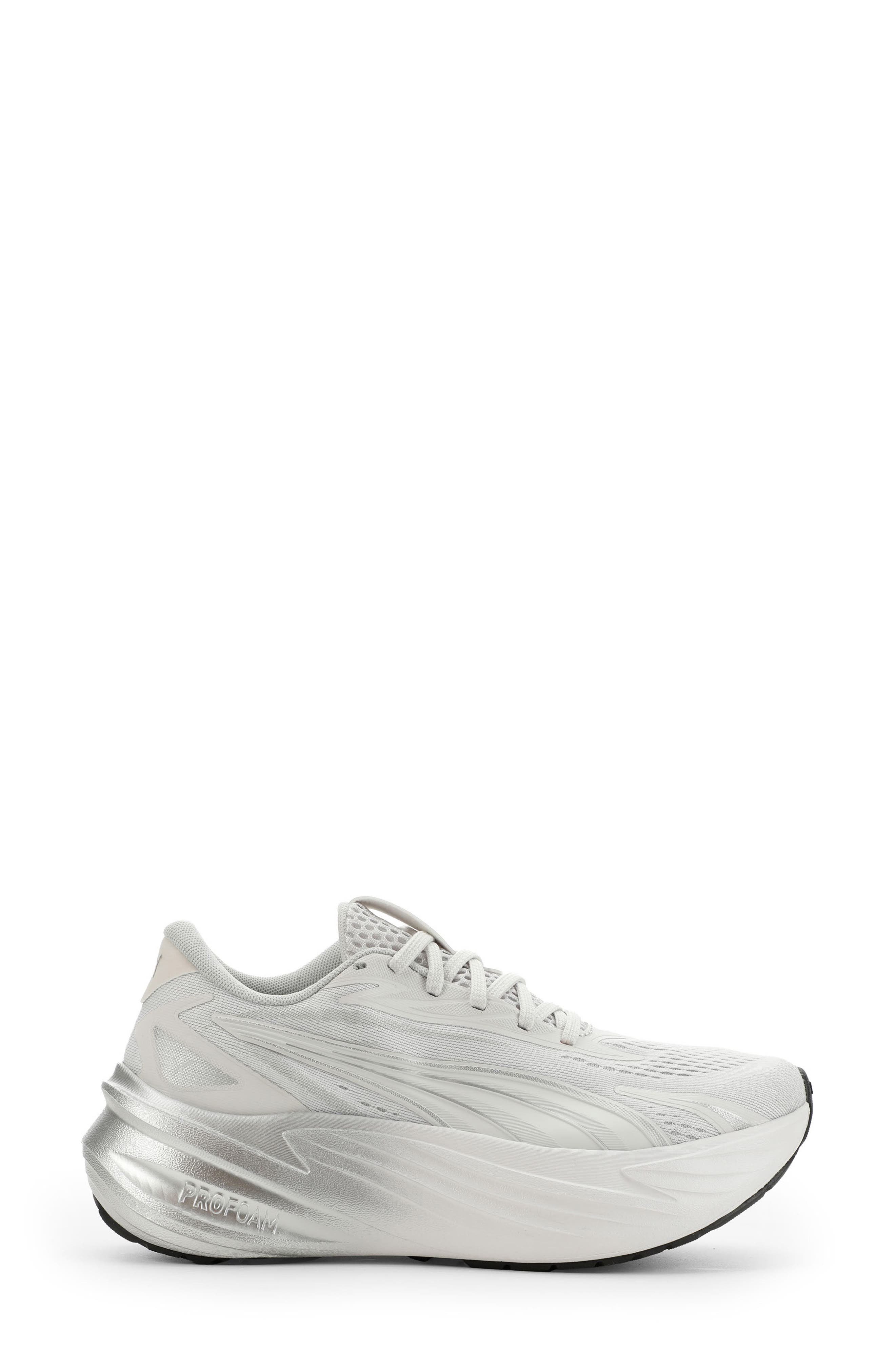 Maxima Pro Running Shoe, Alternate, color, FEATHER GRAY/ PUMA SILVER