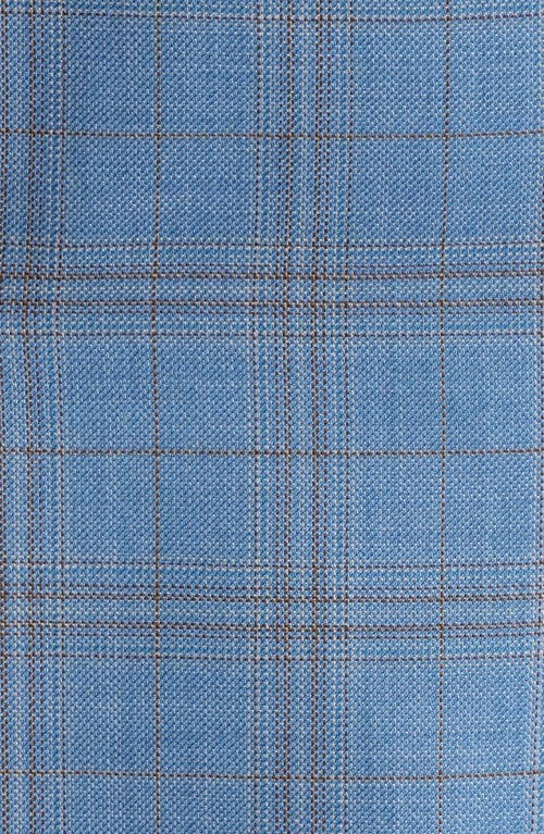 Hugo Boss Boss Hutson Plaid Virgin Wool Sport Coat In Blue