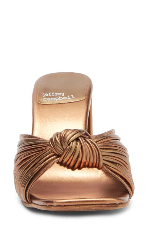 Jeffrey Campbell Melonger Block Heel Sandal In Brown