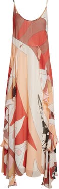 【海外限定】REISSワンピース☆Cream/Red Sasha Printed Ruffle REISS SASHA dress with frills in cream/ red