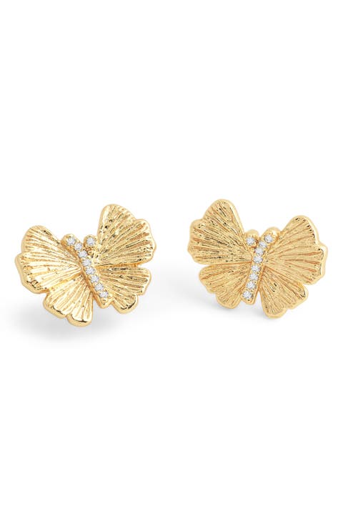 Butterfly Stud Earrings
