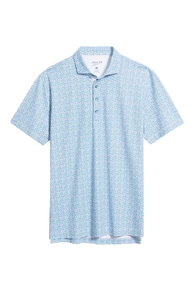 Peelin Good Citrus Print Performance Jersey Polo, Alternate, color, TROPICAL