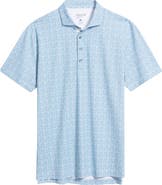 johnnie-O Peelin Good Citrus Print Performance Jersey Polo