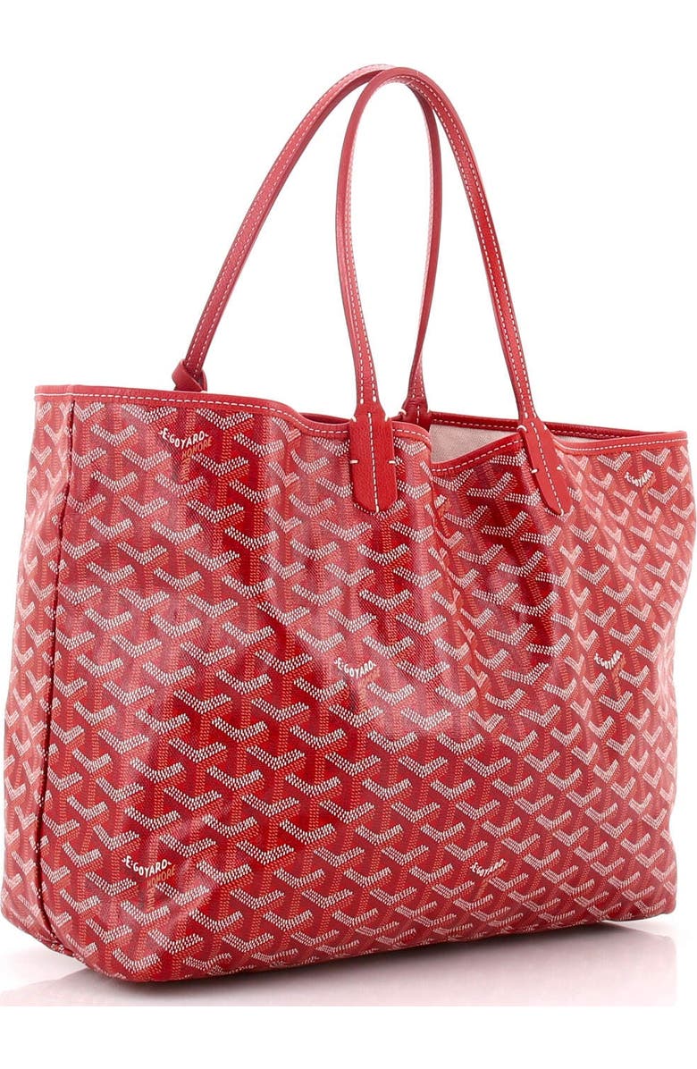 Pre-Owned Goyard Saint Louis Tote Coated Canvas PM, Alternate, color, Red