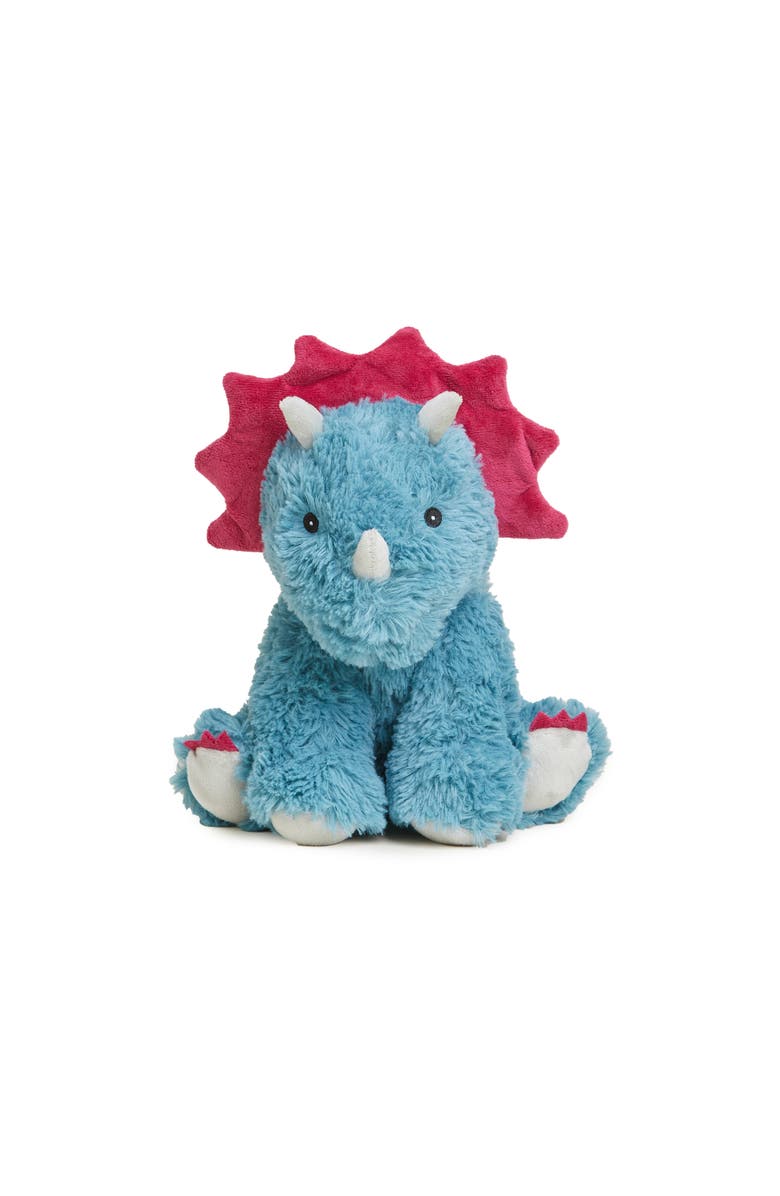 Warmies Triceratops Plush Toy, Alternate, color, Turquoise/Aqua