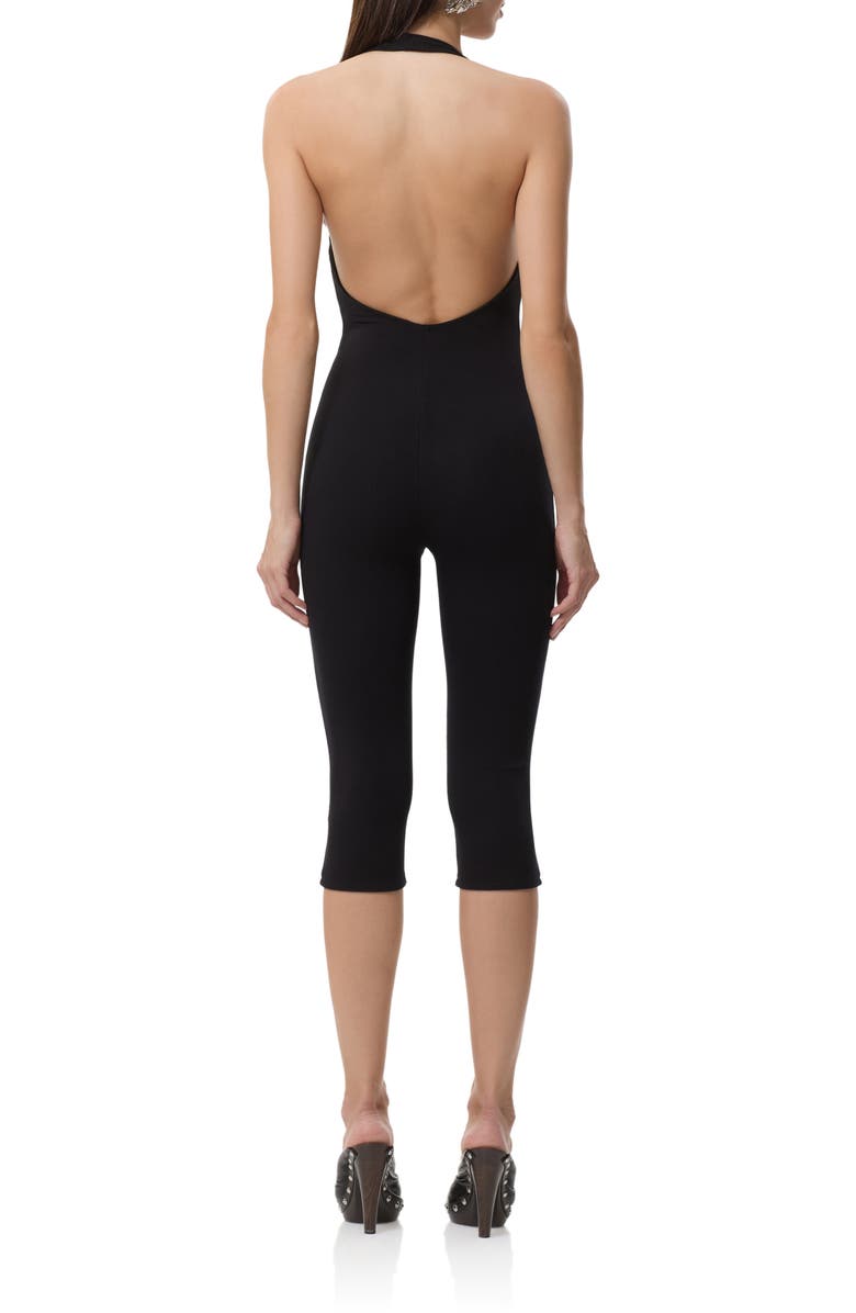 AFRM Lilibet Crop Jumpsuit, Alternate, color, Noir